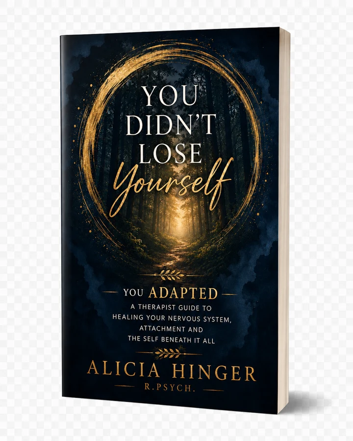 You Didn't Lose Yourself, book by Alicia Hinger